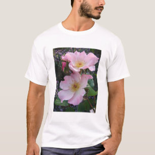 T-shirt Flore Rose rose sauvage Photo florale