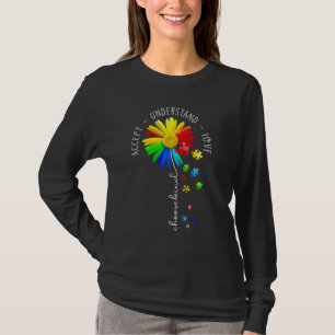 T-shirt Flore Sensibilisation sur l'autisme Fleur margueus
