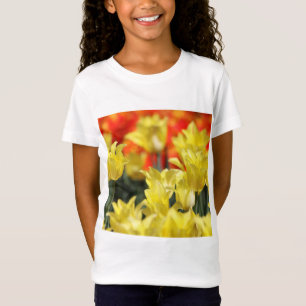T-Shirt Flore tombée Été Glow