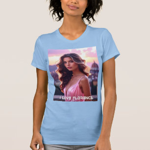 T-SHIRT FLORENCE - J'AIME FLORENCE - ITALIE