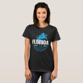 T-shirt Florida Beach Vibes USA America (Devant entier)