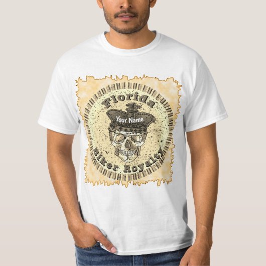 T-shirt Florida Biker  (Devant)