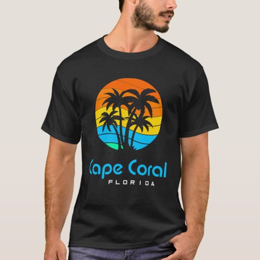 T-shirt Florida Cape Coral (Devant)
