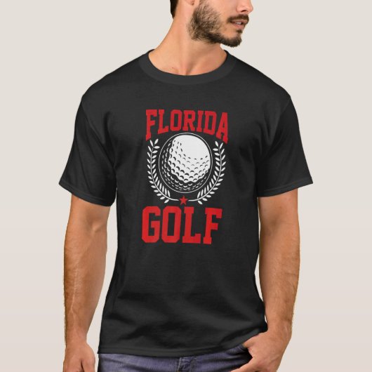 T-shirt Florida Home State Floridian Golf (Devant)