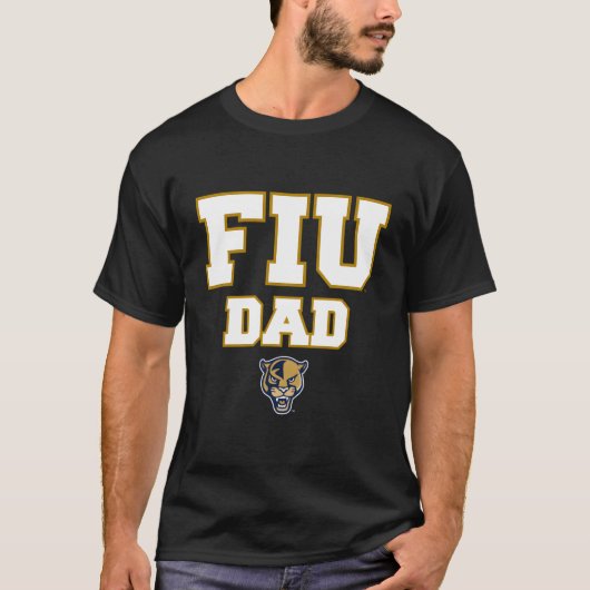 T-shirt Florida International Fiu Panthers Papa (Devant)