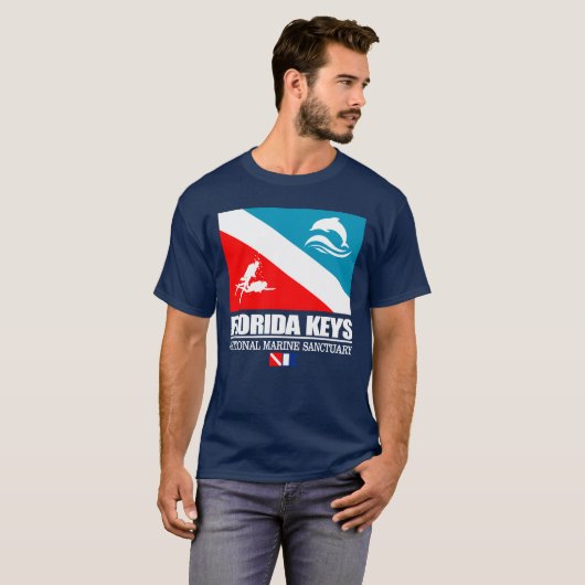 T-shirt Florida Keys NMS (sq) (Devant entier)