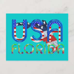 T-shirt Florida Patriot Briefkaart