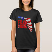 T-shirt Florida Pride États-Unis D'Amérique. (Devant)