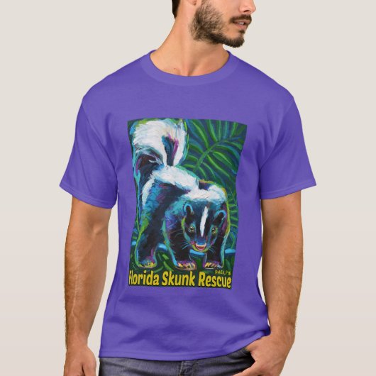 T-shirt Florida Skunk Secourt (Devant)