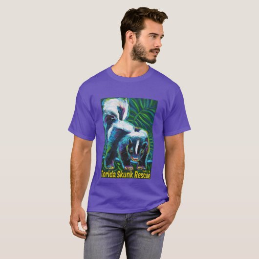 T-shirt Florida Skunk Secourt (Devant entier)