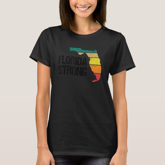 T-shirt Florida Strong Community Strength Prayer Support (Devant)
