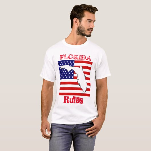 T-SHIRT FLORIDE   (Devant entier)