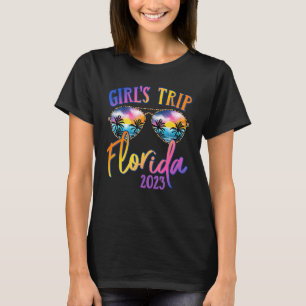 T-shirt Floride 2023 Girls Trip Lunettes de soleil été Gir