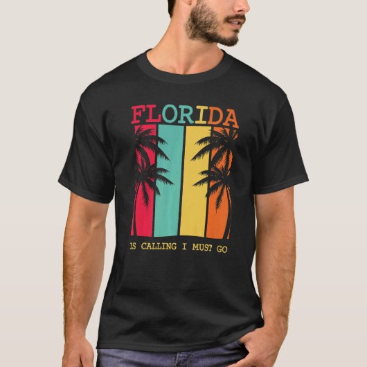 T-shirt Floride Amérique Voyage d'été Vacances Chil (Devant)