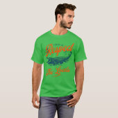 T-shirt Floride Amusants Respecter Les Alligators Locaux (Devant entier)