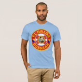 T-shirt Floride Bosniaque Américain (Devant entier)