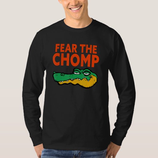 T-shirt Floride Craindre Le Chomp Gator 1 (Devant)