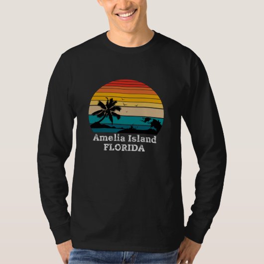 T-shirt FLORIDE DE L'Ile Amelia (Devant)