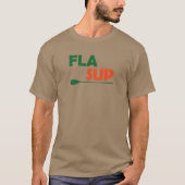 T-shirt Floride debout pagayage (Devant)