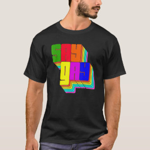 T-shirt Floride Dites Gay Lgbt Droits Gay