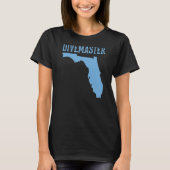 T-shirt Floride Divemaster Plongée instructeur Plongée Plo (Devant)