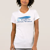 T-shirt Floride Droit à l'eau propre (Devant)