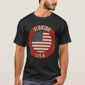 T-shirt Floride États-Unis d'Amérique (Devant)