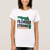 T-shirt Floride fort ouragan Ian 2022 (Devant)
