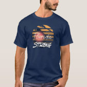 T-shirt Floride Forte catastrophe d'ouragan ensemble (Devant)