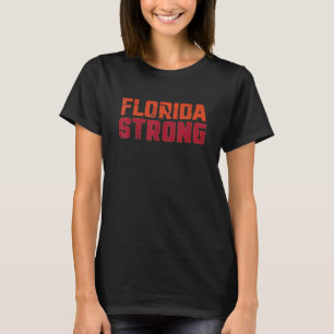 T-shirt Floride Forte Communauté Vintage Force Prière S