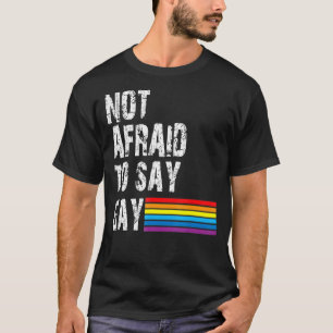T-shirt Floride Gay N'A Pas Peur De Dire Gay Lgbtq Droits
