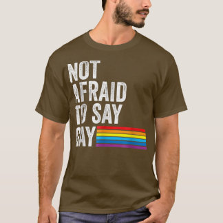 T-shirt Floride Gay N'A Pas Peur De Dire Gay Lgbtq Droits 