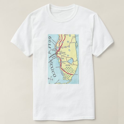 T-shirt Floride golfe du Mexique (Design devant)