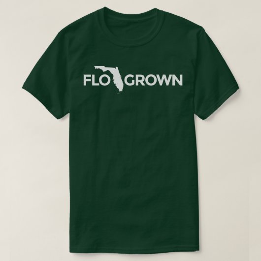 T-shirt Floride Grown Flo Grown Gear (Design devant)