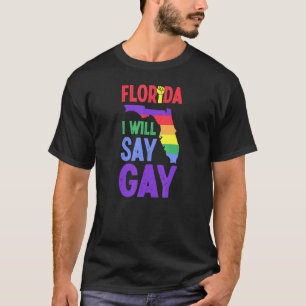 T-shirt Floride Je Vais Dire Gay pride Queer Rights Lgbtq 