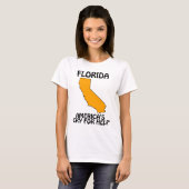 T-shirt Floride - L'appel à l'aide de l'Amérique (Devant entier)