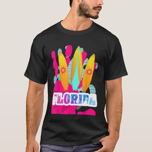 T-shirt FLORIDE L'Etat Sunshine (Devant)