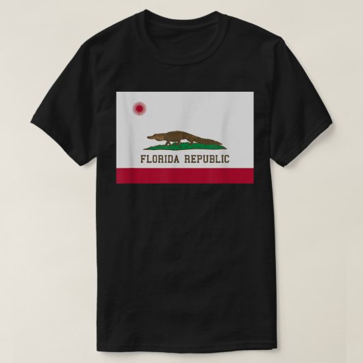 T-shirt Floride Republic State Flag (Design devant)