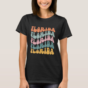 T-shirt Floride Retro Amérique Super Etats-Unis les années