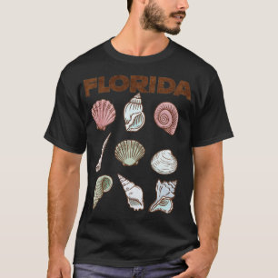 T-shirt Floride Sea Shells Plages Voyage Vacances