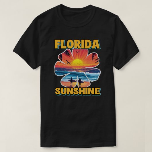 T-shirt Floride Sunshine (Design devant)