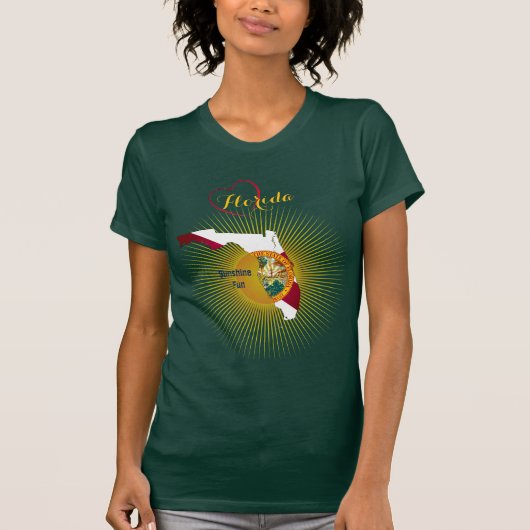T-shirt Floride Tee - shirts vivants (Devant)