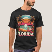 T-shirt Floride vintage (Devant)
