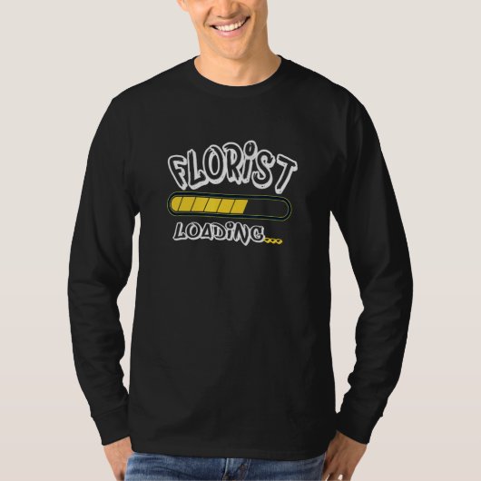 T-shirt Florist Chargement Futur Floral Designer (Devant)