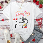 T-shirt Flork meme happy valentine's day