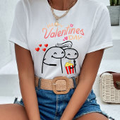 T-shirt Flork meme happy valentine's day
