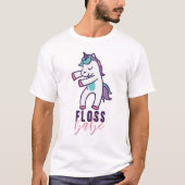 T-shirt Floss Babe Unicorn (Devant)
