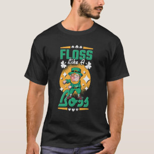 T-shirt Floss Like A Boss St Patrick S Day