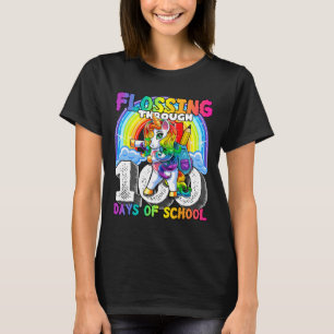 T-shirt Flossing through the 100 Days of School Flossing U