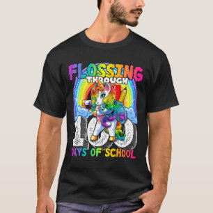 T-shirt Flossing through the 100 Days of School Flossing U